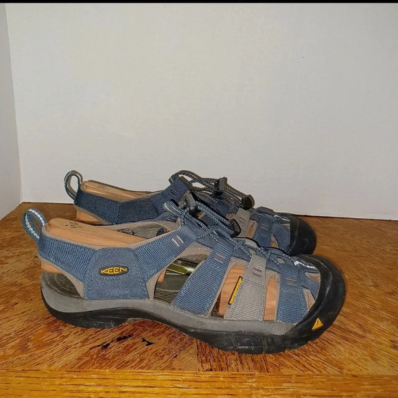 Keen Newport H2 Men's Blue Grey Sport Sandals 1012206 Size US 9 Preowned. - Picture 3 of 11